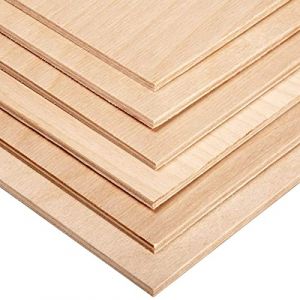 AtHaus Contreplaqué 3mm | Panneaux multiplis | Feuilles de bois | Panneaux en bois | Contreplaqué bouleau | Découpes au choix: 30x30 cm (AtHaus, neuf)
