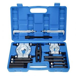 BOOMSTART 14 pièces Kit Extracteur de roulement Jeu d'outils extracteur Kit Couteau de séparation, décolleurs d'engrenages et de roulements Séparateur de roulement (BOOMSTART, neuf)