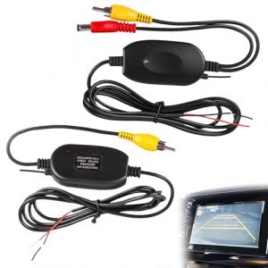 Transmetteur et r&eacute;cepteur vid&eacute;o couleur sans fil 2,4 GHz pour voiture, &eacute;metteur-r&eacute;cepteur pour cam&eacute;ra de recul, r&eacute;cepteur sans fil pour cam&eacute;ra de voiture, &eacute;metteur vid&eacute;o couleur 12 V (zhouxutao, neuf)