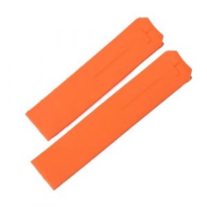 VFEBTSD Bracelet en caoutchouc et silicone compatible avec Tissot 1853 Tengzhi T-Touch Original T013, bracelet de montre T047T081T33, 20 mm 21(Orange no clasp,20mm) (Connell Commercio, neuf)