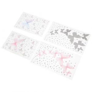 FOMIYES Autocollants De Gemmes Pour Le Visage À Paillettes Ensemble De Gemmes Pour Le Visage Autocollants De Maquillage Pour Le Visage Auto-adhésifs En Strass Pour Concerts Et Scène (Family&Personal, neuf)