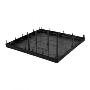 Tapis de parc pour chien, tapis de clôture pour chat, tapis de clôture en tissu Oxford lavable pour chiot, chien, parc intérieur imperméable, tapis d'entraînement pour la mise bas pour cage, lit (muqianghui, neuf)