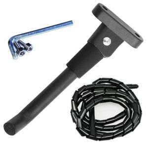 GTIWUNG Béquille Trottinette, Bequille Béquille Trottinette Pied Trottinette Bequille Trottinette, Support Accessoires, Support de Stationnement de Scooter électrique avec Vis, Noir (GTIWUNG-FR, neuf)