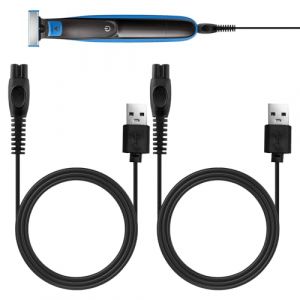 Menibeuty 2PCS Chargeur Compatible avec One Blade Philips, Chargeur Tondeuse pour Philips, Chargeur Rasoir pour Philips Oneblade pour Rasoir QP2724/90, QP2834/70, MG5910/49, MG7910/49, MG9510/60 (Menibeuty_Shop, neuf)