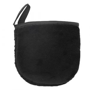 LUCKDANO Mitt de Bronzage, Tanning Mitts Auto-tanner Self Tanning Applicator R&eacute;utilisable Mittens Tanner, Auto-tanner Applicateur, pour Appliquer une Mousse de Bronzage ou une Lotion (BLACK) (Ladrim, neuf)