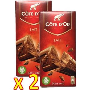 Cote d'or Chocolat au Lait - Lot de 2 x 200g (Phoenix 19, neuf)