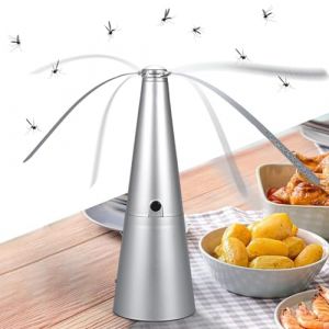 Fans De Mouches, Ventilateur Anti Mouche, Electrique Chasse Mouche De Table, Ventilateur À Piles Pour Dissuader, Pour Éloigner Les Mouches Et Les Insectes Des Aliments (zhanlanwei, neuf)