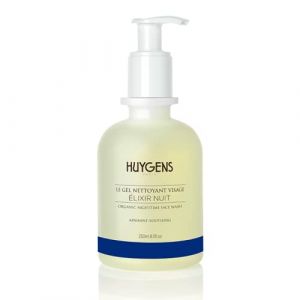 HUYGENS - Gel Nettoyant Élixir Nuit - 250ml - Apisant, Régénérant & Hydratant - 99% Naturel - Vegan - Made in France (HUYGENS, neuf)