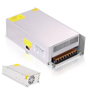 DC 12V 100A 1200W Alimentation Transformateur 220V CA &agrave; 12V CC Convertisseur Alimentation 12V 100A 1200W pour Driver LED Moteur Cam&eacute;ra S&eacute;curit&eacute; CCTV Voiture St&eacute;r&eacute;o Imprimante 3D Autres 12V Appareils (NUOFUWEI, neuf)