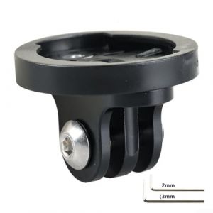 Support de vélo pour GoPro pour Garmin, adaptateur de support mâle, design élégant (femelle) (Carpango, neuf)