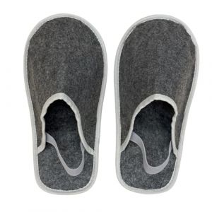 Xlabor Lot de 2 paires de pantoufles de musée en feutre avec élastique - Couvre-chaussures pour protéger le sol contre la saleté et les rayures - Pantoufles artisanales - Chaussons en feutre, Lot de 2 (Vanguard design, neuf)