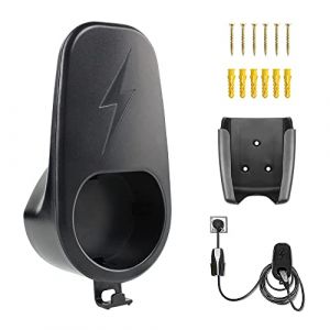 CJBIN EV Support Cable Voiture Electrique Organiseur, Support de C&acirc;ble Chargeur EV Connecteur Mural, pour Tesla Model 3 Model Y, Tesla Model 3 2021 Accessoires, Noir (DongGuanShiHaoChengWangLuoKeJiYouXianGongSi, neuf)