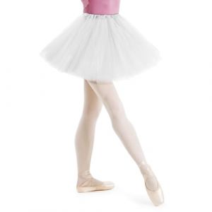 AYBUY Jupe Tutu pour Femme,3 Couches Jupe en Tulle R&eacute;tro Ann&eacute;es 80 F&ecirc;te Halloween Carnaval Costume,Jupe Tutu R&eacute;tro Accessoire Fluo Danse Habiller Soir&eacute;e Jupette Danse Classique Princess,Blanc (withchance, neuf)
