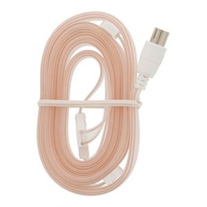 ANTENNE DIPOLE FM D'INTERIEUR A FICHE COAXIALE 9.52 Hi-FI AMPLI Tuner Radio (mirage des ondes, neuf)