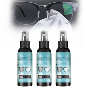 Nettoyant Lunettes de Vue 100ml Spray De Réparation Des Rayures Des Lentilles Spray Nettoyant Lunettes Anti-Traces de Doigts Convient aux Lunettes Lunettes de Soleil Objectifs D'appareil Photo (3#) (jingteng464, neuf)
