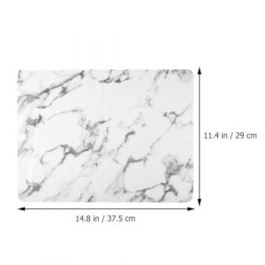 Healvian Accoudoir &agrave; Clous Coussin Mains Grand Format En &Eacute;ponge Blanche Maniable Support Manucure Pour Salon Et Usage Personnel Pliable Tapis De Protection Pour Table Manucure (Pxinyao, neuf)