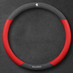 HGDFSVD Couvre Volant Voiture, pour Peugeot 107 207 407 408 206 306 307 308 406, Housse Volants Voiture Accessoires D'int&eacute;rieur Protecteurs, B (zhangqiufangshangdian, neuf)