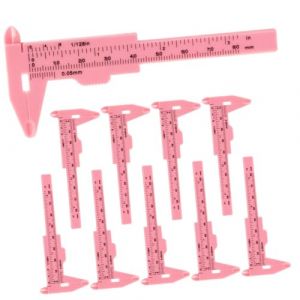 Didiseaon Outil De Mesure Des Sourcils Compas &agrave; Sourcils Plastique R&egrave;gle De Mesure Compas Facial Outil De Maquillage (Panvalua, neuf)