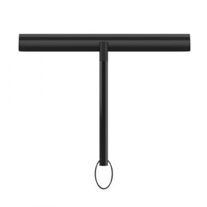 Radikor Raclette Douche, 26cm Raclette de Douche Nettoyage sans Traces pour Porte en Verre, Silicone Raclette Salle de Bain Douche Noyau Acier pour Porte de Douche, Vitre, Miroir, Carrelage - Noir (Flower LV, neuf)