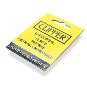 Clipper Lighter 9X Pierres à Briquet de Rechange – 9 Pierres + 3 Molettes avec Pierre Intégrée – avec Pochette Originale OnAir Aléatoire (9 Pierres à Briquet) (Pixkom GmbH, neuf)