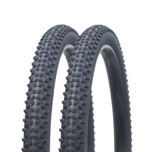 Bike Original - Lot de 2 Pneus Rigide Blueway Anticrevaison - 27,5x2.10 - Flancs Renforcés - 30 TPI - Bande Réflective - Noir - Spécial Véhicules Électriques - Code ETRTO : 54-584- Pression Max 65psi (ADDONE SAS, neuf)
