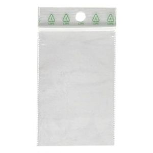 Sachet &agrave; Fermeture Pression Zip en Plastique Transparent 30% Recycl&eacute; 40x60 mm Adapt&eacute;s aux R&eacute;glementations REP et LUCID lot de 100 (solutions-imprimerie, neuf)