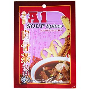 A1- Bak Kut Teh Spices Traditionnel, M&eacute;lange d'herbes et d'&eacute;pices pour th&eacute; &agrave; la viande, Soupe m&eacute;dicale chinoise, 35 g (Xihaha Oriental Grocery & Gift Shop, neuf)