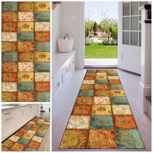 Tapis Couloir Long Antid&eacute;rapant Lavable Tapis Cuisine Absorbant Tapis de Passage Tapis Entr&eacute;e Int&eacute;rieur pour Cuisine Couloir Passage Chambre Tapis de Couloir Tapis Cuisine Devant Evier 40 x 300 cm (YosetomhLvey, neuf)