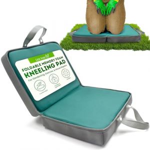 Green Thumbz Prot&egrave;ge Genoux &ndash; 1 Paquet de Tapis de Genoux Pliable en Mousse &agrave; M&eacute;moire de Forme avec Poign&eacute;e &ndash; Protection Genoux Travail pour Le Jardinage, l&rsquo;Exercice et Les R&eacute;parations &agrave; Domicile (Rivero products, neuf)