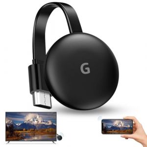 MpioLife Dongle HDMI sans fil 5G Miracast 4K Full HD Miracast HiFi Écran sans fil Support vidéo pour i-Phone/i-Pad/Android/i-OS/Windows/PC vers TV/moniteur (DongGuanShi YiDingDianZiShangWuYouXianGongSi, neuf)