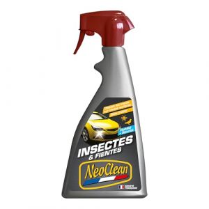 NeoClean Insectes et Fientes – 500 ml - Nettoyant Puissant Pare-Brise, Capot, Carrosserie et Phare – Dissout les Traces sans Frotter – Formule Rapide et Efficace – Fabriqué en France (Metal5, neuf)