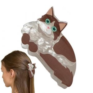 Pince à cheveux pour chat – Jolies petites épingles à cheveux, pinces à cheveux portables | Pince à cheveux multifonction pour poils de chat mignons, pinces à cheveux pour cheveux courts et longs, (jierone, neuf)