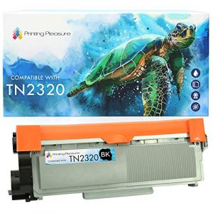 Printing Pleasure TN2320 Toner Compatible pour TN-2320 Brother HL-L2300D HL-L2320D HL-L2340DW HL-L2360DN HL-L2365DW DCP-L2500D DCP-L2520DW DCP-L2540DN MFC-L2700DW MFC-L2720DW MFC-L2740DW (Printing Saver, neuf)