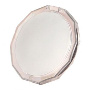 Miroir compact grossissant x 5 - Petite poche de maquillage de voyage pour sac à main, sac à main - Miroir de maquillage grossissant 2 côtés (ZHIsxin, neuf)