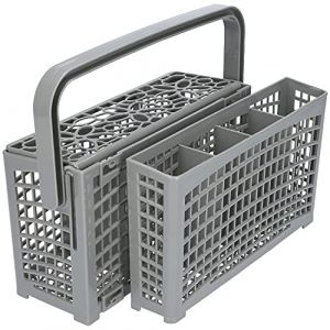 Kenekos - Panier à couverts 2 en 1 universel, divisible, adapté à de nombreux lave-vaisselle et lave-ustensiles de Bosch Siemens Miele AEG Neff | 23 cm x (8,5 cm + 4,5 cm) x 13,5 cm (kenekos, neuf)