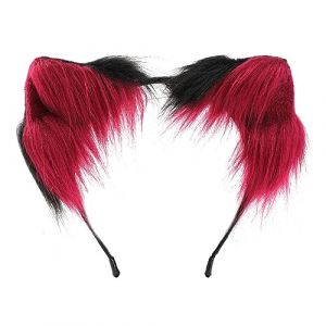 Watreketal Serre Tete,Serre-tête oreilles de renard Cosplay Femme Étudiants Carnavals Personnage Anime Serre-tête Oreille de Chat Serre-tête Peluche Cerceau de Cheveux de Noël (Xuanlang Trading, neuf)