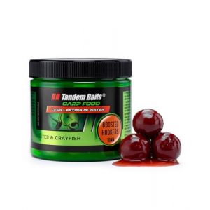 Tandem Baits Carp Food Boosted Hookers Homard et &eacute;crevisse, D'app&acirc;ts pour carpes, P&ecirc;che de la Carpe, Peche, Pop-Ups, Bouillette Carpe, Professionnel Accessoires de P&ecirc;che Carpe 18mm 300g (Tandem Baits, neuf)