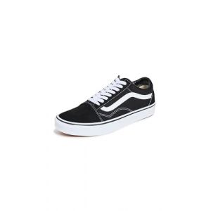 Vans Mixte Adulte Old Skool Sneaker, Black/White, 42 EU (zianshop, neuf)