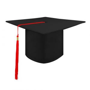 AUYAO Chapeau Diplômé, Chapeau de Diplomé Unisexe, Chapeau d'étudiant Réglable avec Pendentif, Toque Diplome Adulte, Chapeau Bachelier Docteur Graduation Cap Université Lycée (Yadark, neuf)