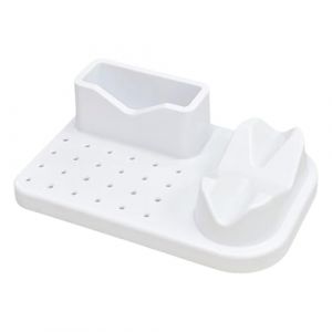 Bo&icirc;te De Rangement Pour Perceuse &Agrave; Ongles Et Embouts 24 Trous Organisateur M&egrave;ches Meulage Pr&eacute;sentoir D'outils &Eacute;tui Perceuse Ongles Bo&icirc;te Rangement Pour Embouts Meulage (hanjinjiancai, neuf)