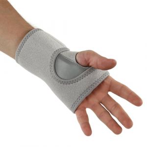 Mrisata Orthèse élastique de Poignet Souple Orthèse Attelle Poignet Canal Carpien Nuit Orthèse de Soutien de Poignet Orthese Poignet Gauche Canal Carpien Bandage Poignet,Gris (FEEL YAN, neuf)