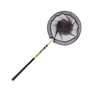 Jitong Epuisette de Pêche Pliable Téléscopique Poteau Filet de Pêche Retractable pour Etang Piscine Bassin - 3m (YiWuShiManXiDianZiShangWuShangHang, neuf)