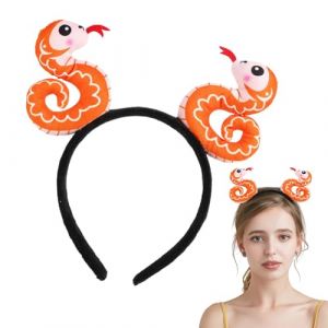 Décoration Serpent Bandeau De Cheveux Décoration De Cheveux Vacances Prop Bandeau Jouet Bandeau De Cheveux Serpent Nouveauté Bandeau Rembourré Bandeau De Cheveux Vacances Rembourré Serpent Objets (xiuqn, neuf)