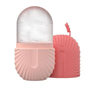 Rouleau &agrave; glace pour le visage Facial Rouleau &agrave; glace rafra&icirc;chissant Massage du visage R&eacute;utilisable Glace pour le visage Beaut&eacute; Compresse de glace (tukoa, neuf)