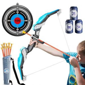 Wydexint Tir à l'arc Flèche Et Arc Jouet pour Enfants, Nsemble De Tir à Larc, Kit d'arc Et De Flèche pour Enfants,Support De Flèche, Jouet d'Intérieur Et d'Extérieur (VERMA  GmbH, neuf)