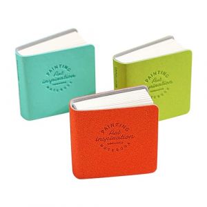 3 Pi&egrave;ces Petit Carnet De Croquis, Petit Carnet De Dessin De Poche, Minuscule Voyage De Carnets De Croquis Aquarelle, Pour Peinture, Dessin, Travail, &Eacute;cole, Voyage, 5 X 5 CM (Baoqifong, neuf)