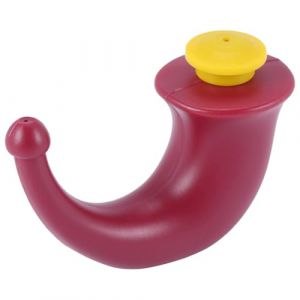 Pot De Yoga Rinçage Nasal Lavage Du Nez Neti Pot De Yoga Pour Le Nez Rrigation Des Sinus Nettoyeur De Corne Rouge (1 Pièce) (EHOTER Décor, neuf)