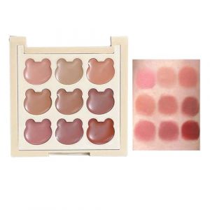 Palette de Gloss &agrave; L&egrave;vres - Palette Maquillage L&egrave;vres 9 Nuances pour Femme et Adolescentes,Maquillage pour Femme - Finis Matte - Nuances Polyvalentes &agrave; Haute Pigmentation pour Rencontres, Soir&eacute;es et &Eacute; (nalmotir, neuf)