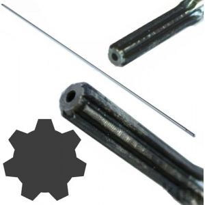 Pi&egrave;ce d&eacute;tach&eacute;e d'Origine Constructeur: Axe / tige de transmission 7 Dents de chaque cot&eacute; , Longueur 76 CM pour d&eacute;broussailleuse ou multifonctions , Important : Voir dimensions sur photos (Motoculture-Online, neuf)