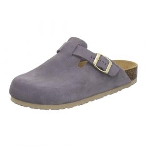 AFS-Schuhe 2900, Chaussons confortables pour femmes fermés, sabots en cuir pour femmes, fabriqués en Allemagne, graphite, 36 EU (AFS-Schuhe, neuf)